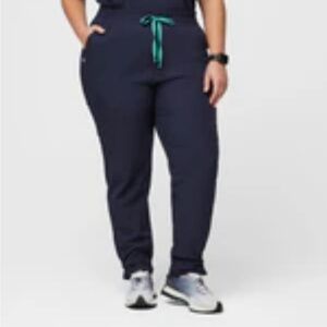 FIGS FREEx high wasted joggers. Navy. Size small.